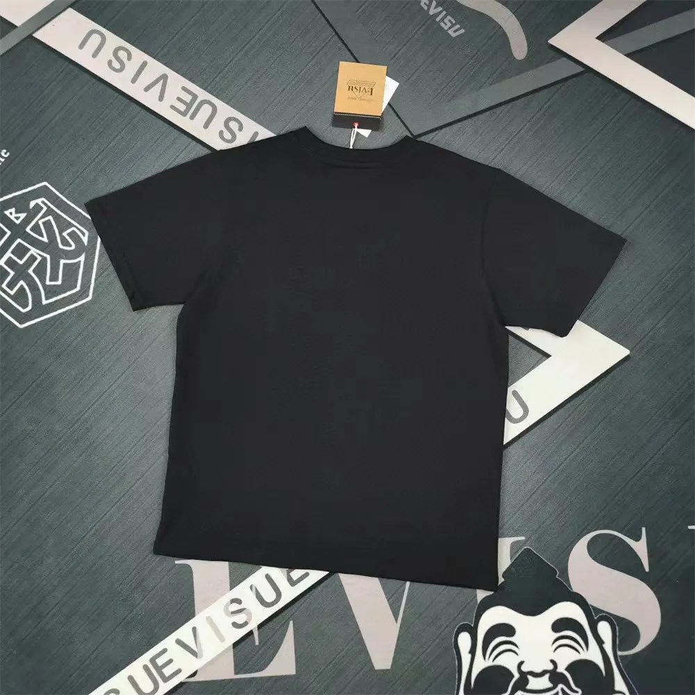 Evisu 2025New Arrival T ⚠ Quality⚠ Same Style T 。 ，Black S-XXL，White S-XXL，Gray M-XXL，Red S-XXL， Red M-XXL Blue M-XXL